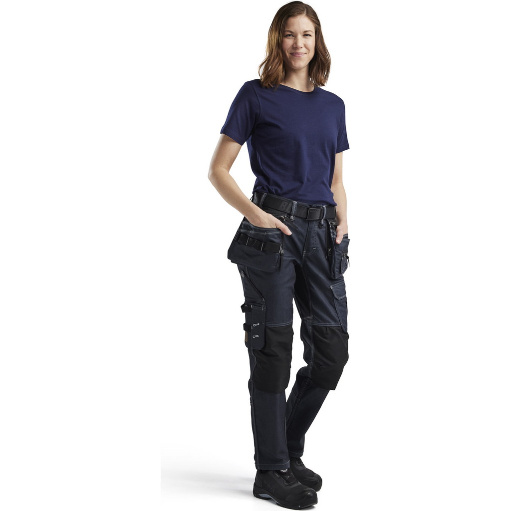 Blaklader Ladies T-Shirt, Navy Blue (3)