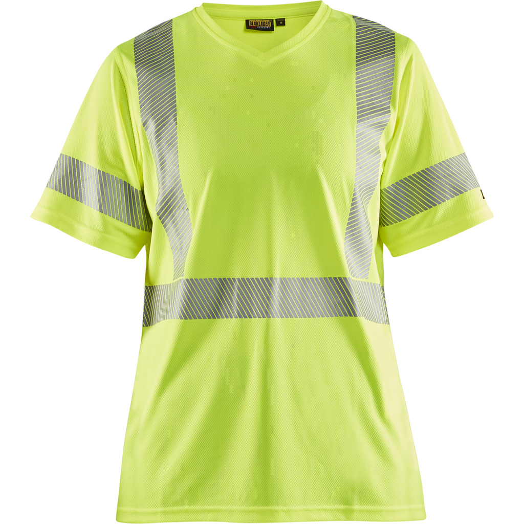 Blaklader High Vis Women's UV Protection T-Shirt, Yellow