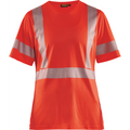 Blaklader High Vis Ladies' UV Protection T-Shirt, Red