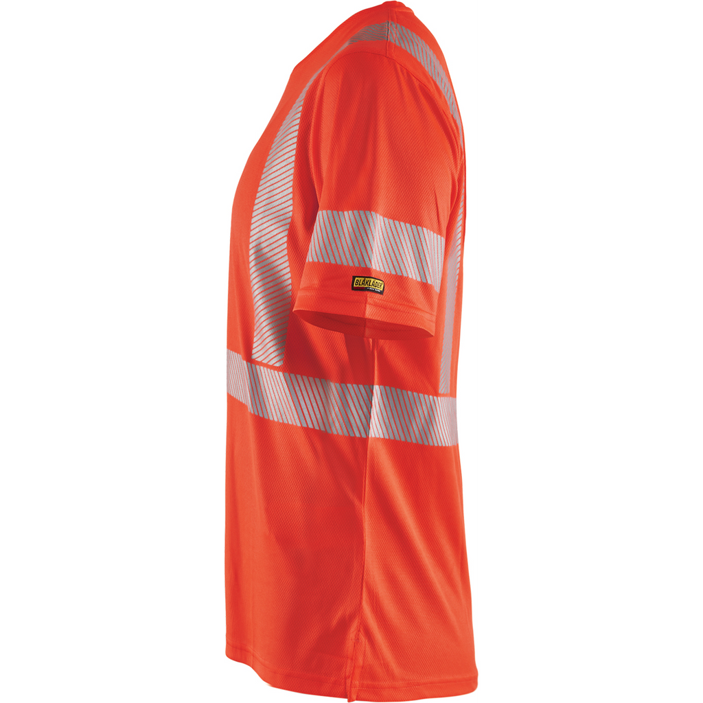 Blaklader High Vis Ladies' UV Protection T-Shirt, Red (3)