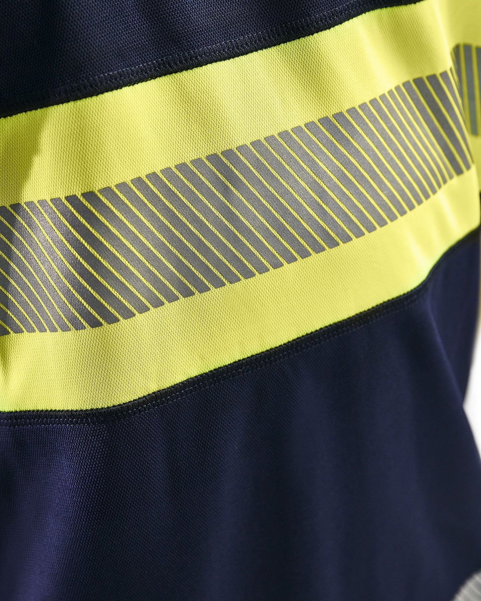Blaklader High Vis UV Protection T-Shirt, Navy Blue/ Yellow (6)