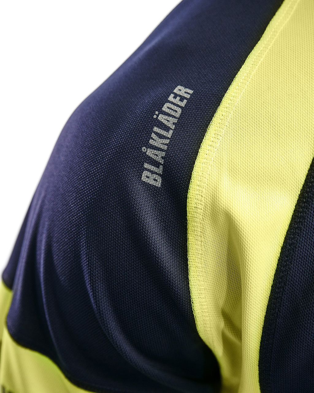 Blaklader High Vis UV Protection T-Shirt, Navy Blue/ Yellow (7)