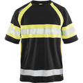 Blaklader High Vis UV Protection T-Shirt, Black/Yellow