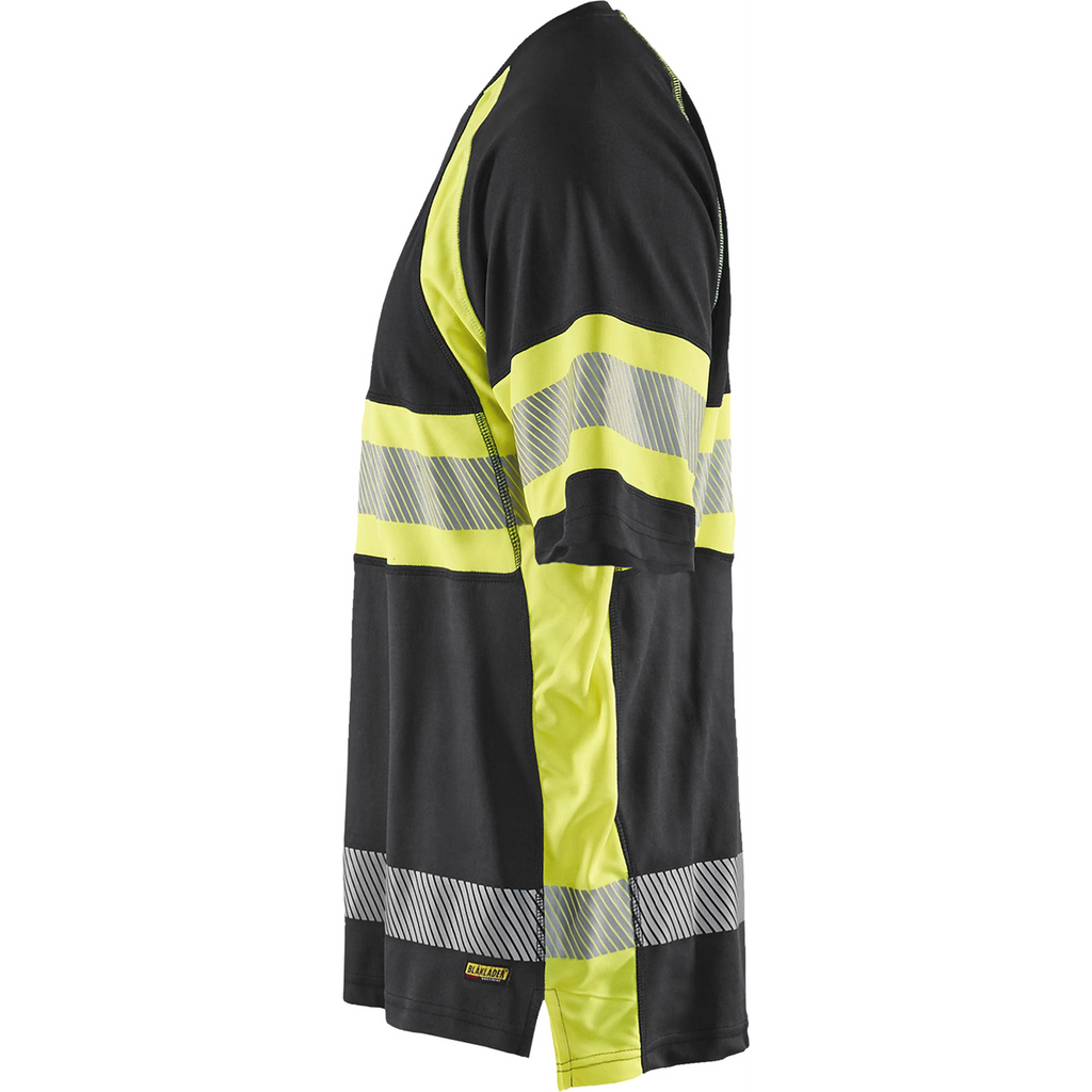 Blaklader High Vis UV Protection T-Shirt, Black/Yellow (3)