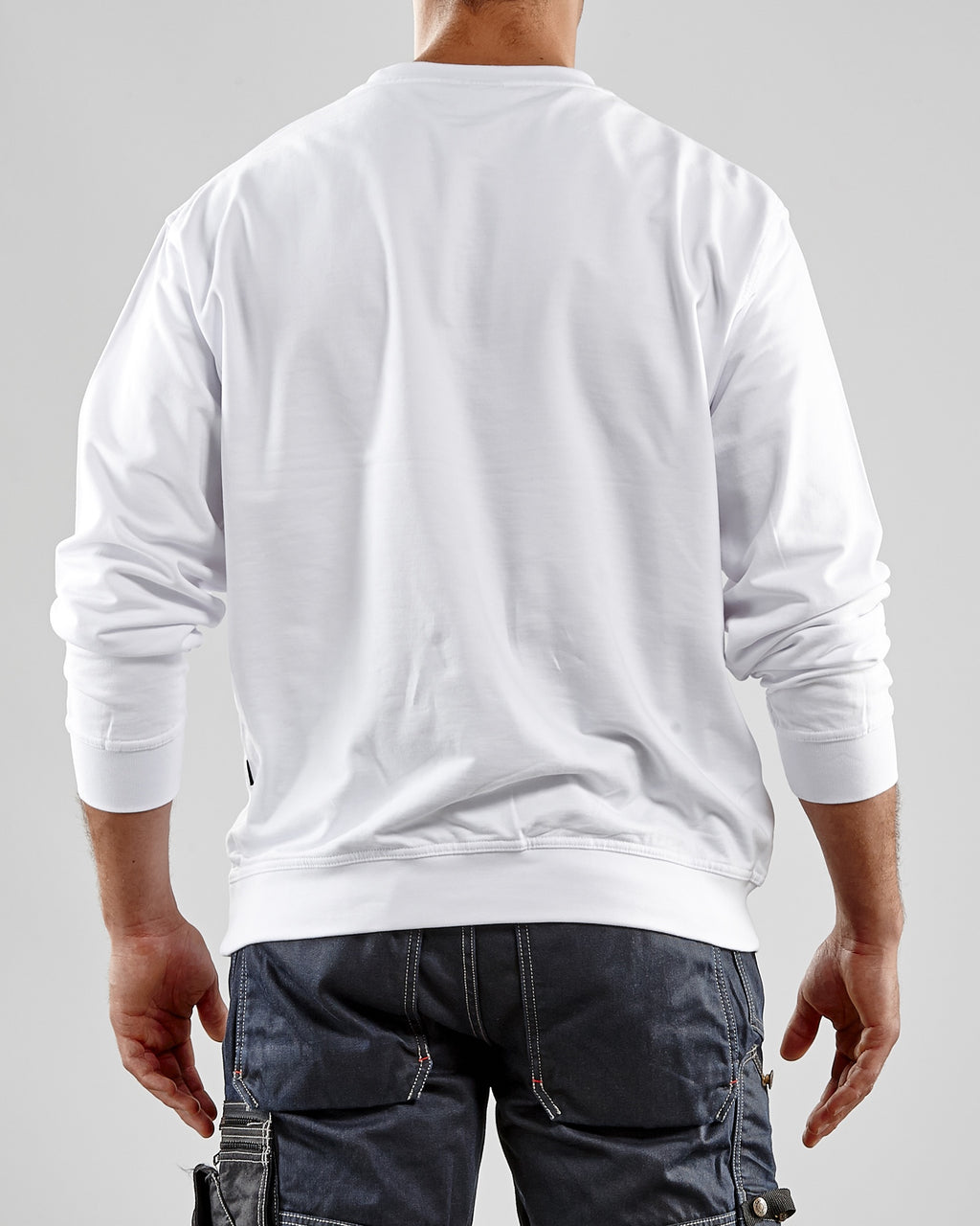 Blaklader Sweatshirt, White (6)