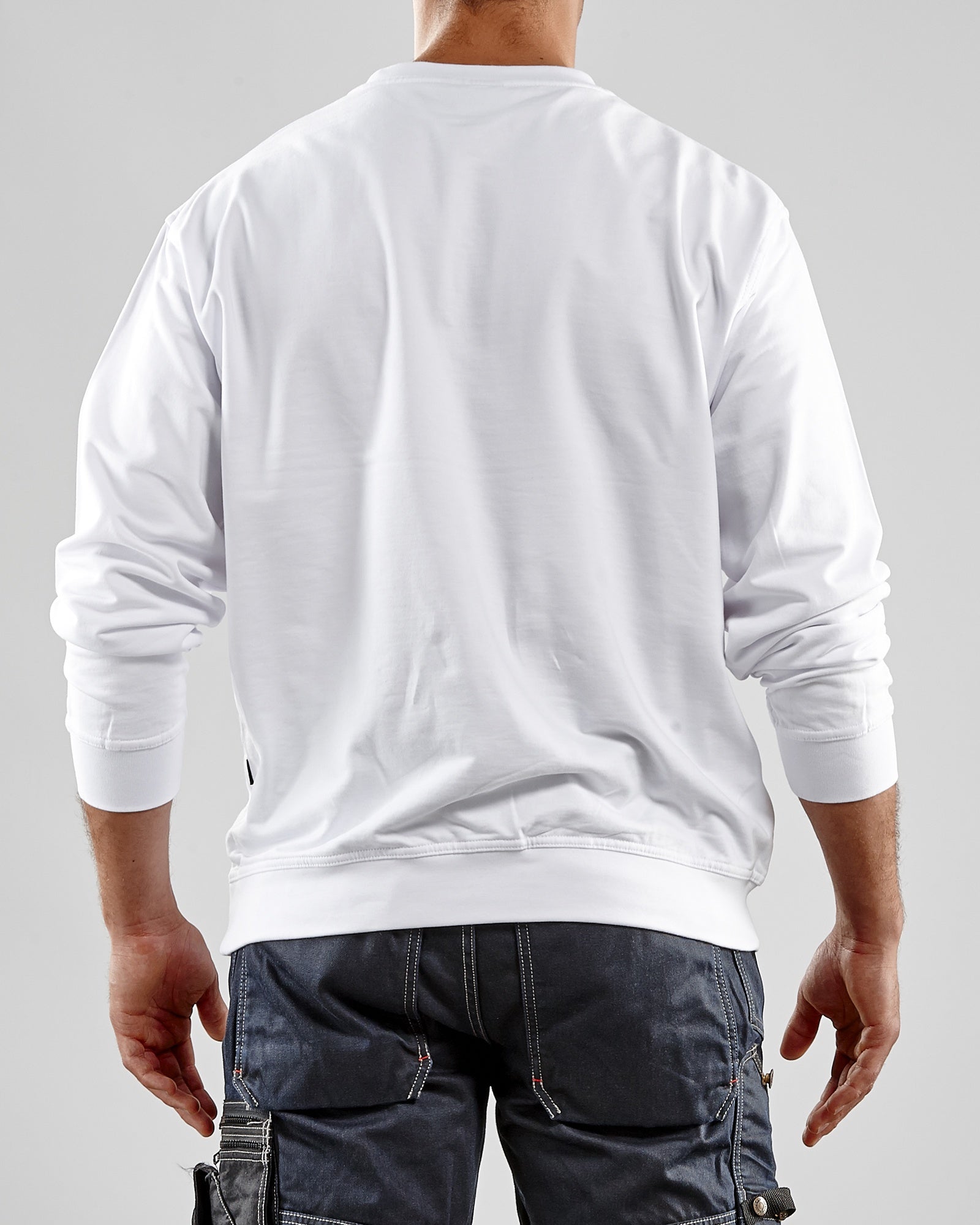 Blaklader Sweatshirt, White (6)