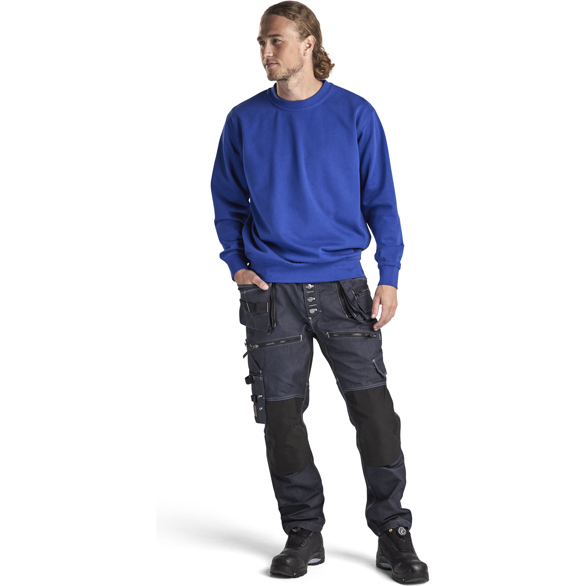 Blaklader Sweatshirt, Royal Blue (5)