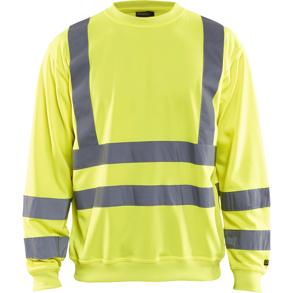 Blaklader Hi-Vis Sweatshirt, Yellow