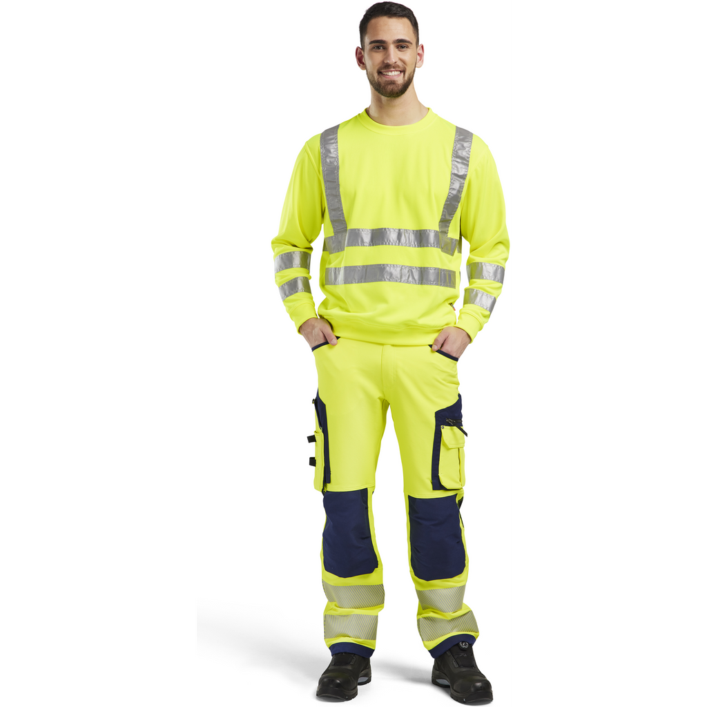 Blaklader Hi-Vis Sweatshirt, Yellow (5)