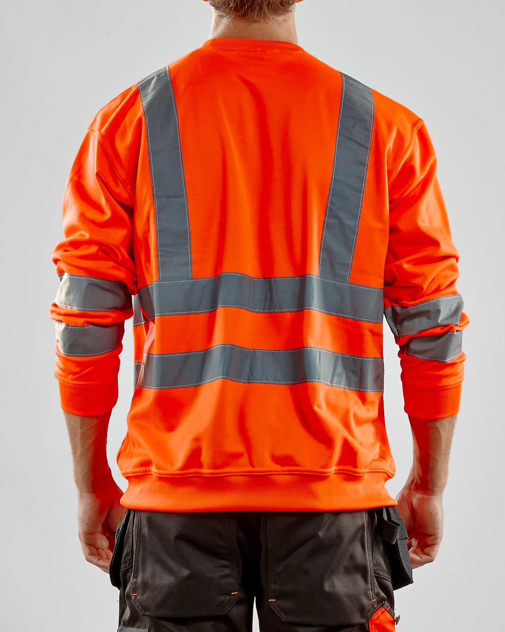 Blaklader High Vis Sweatshirt, Red (6)