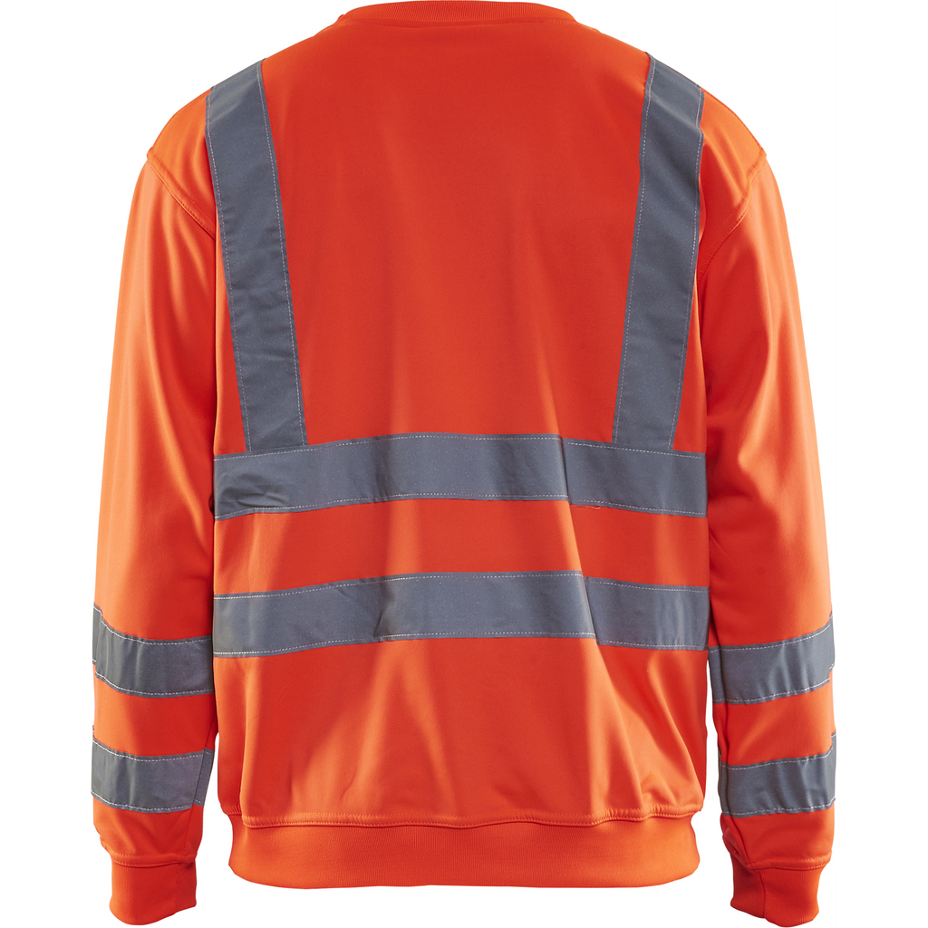 Blaklader High Vis Sweatshirt, Red (4)