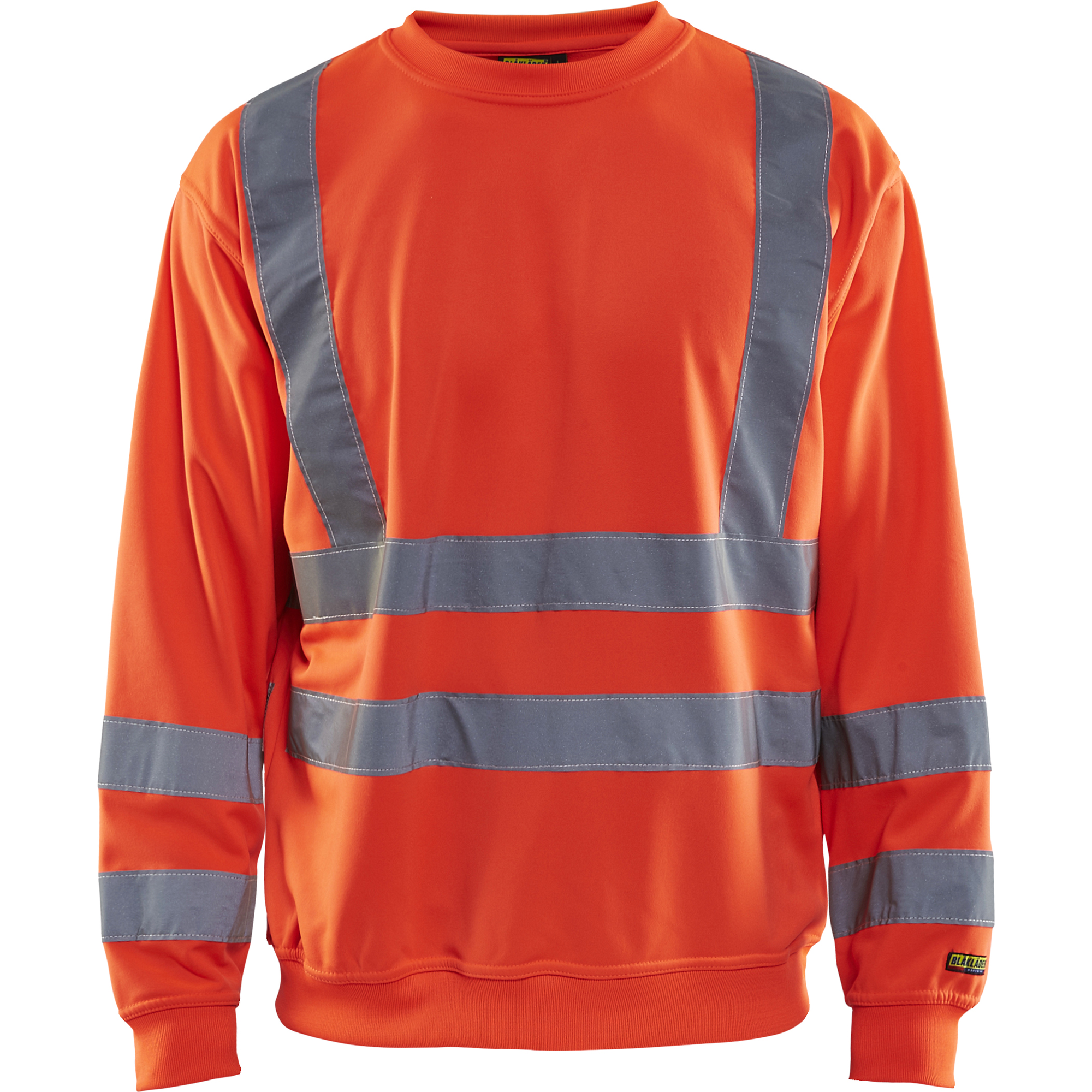 Blaklader High Vis Sweatshirt, Red