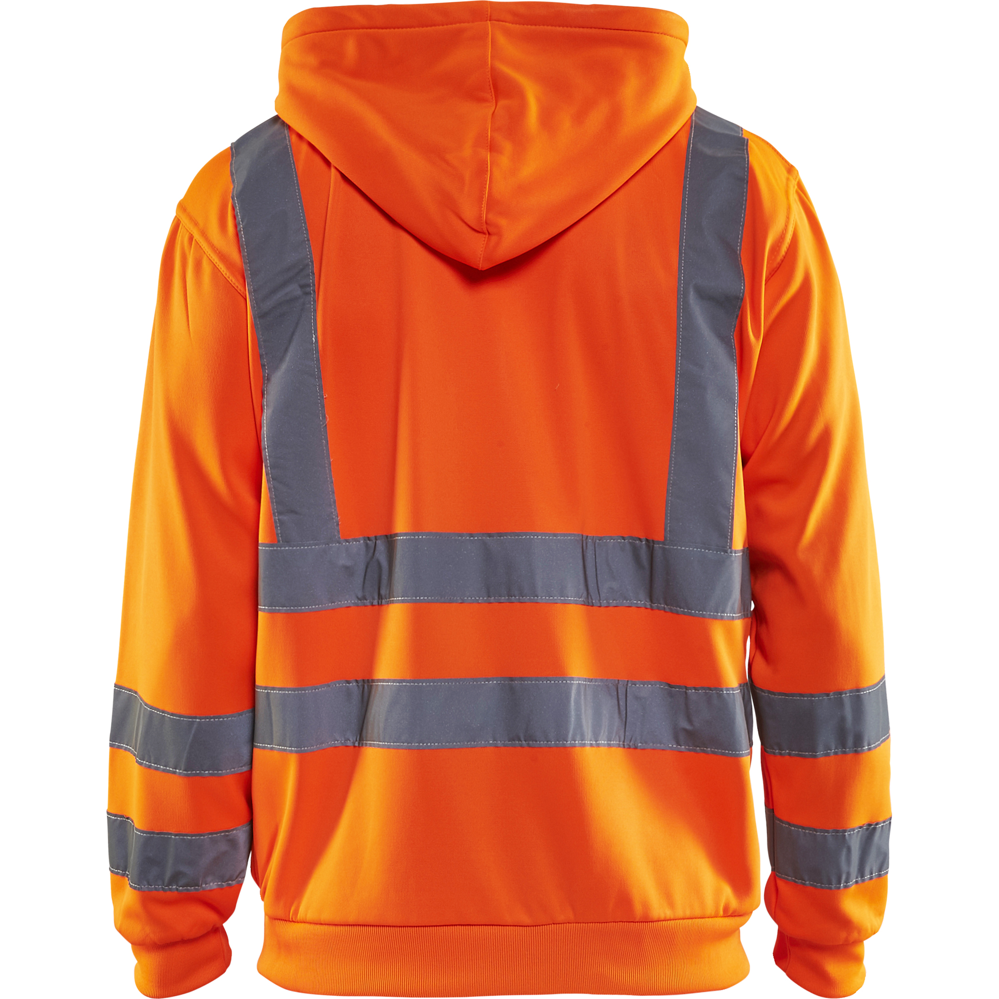 Blaklader High Vis Hooded Sweatshirt, Orange (4)