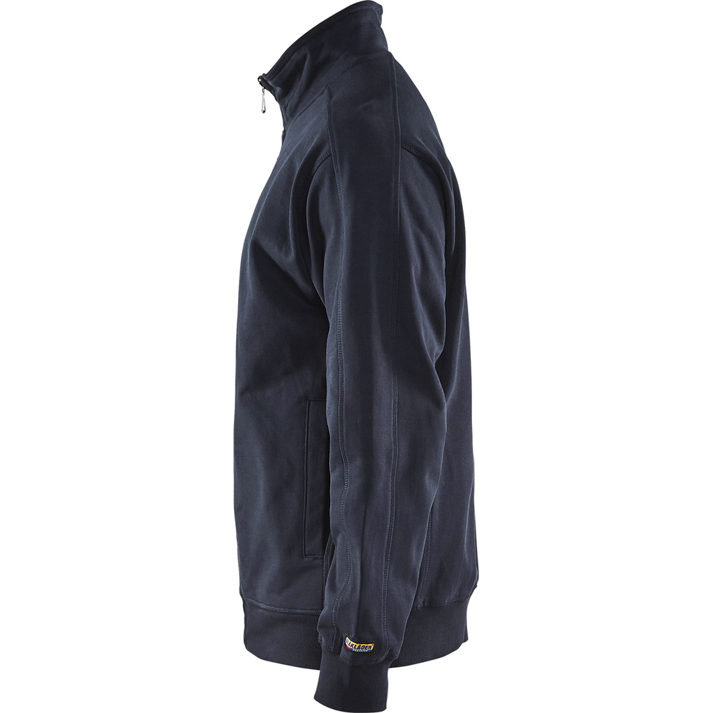 Blaklader Zip Sweatshirt, Dark Navy (3)