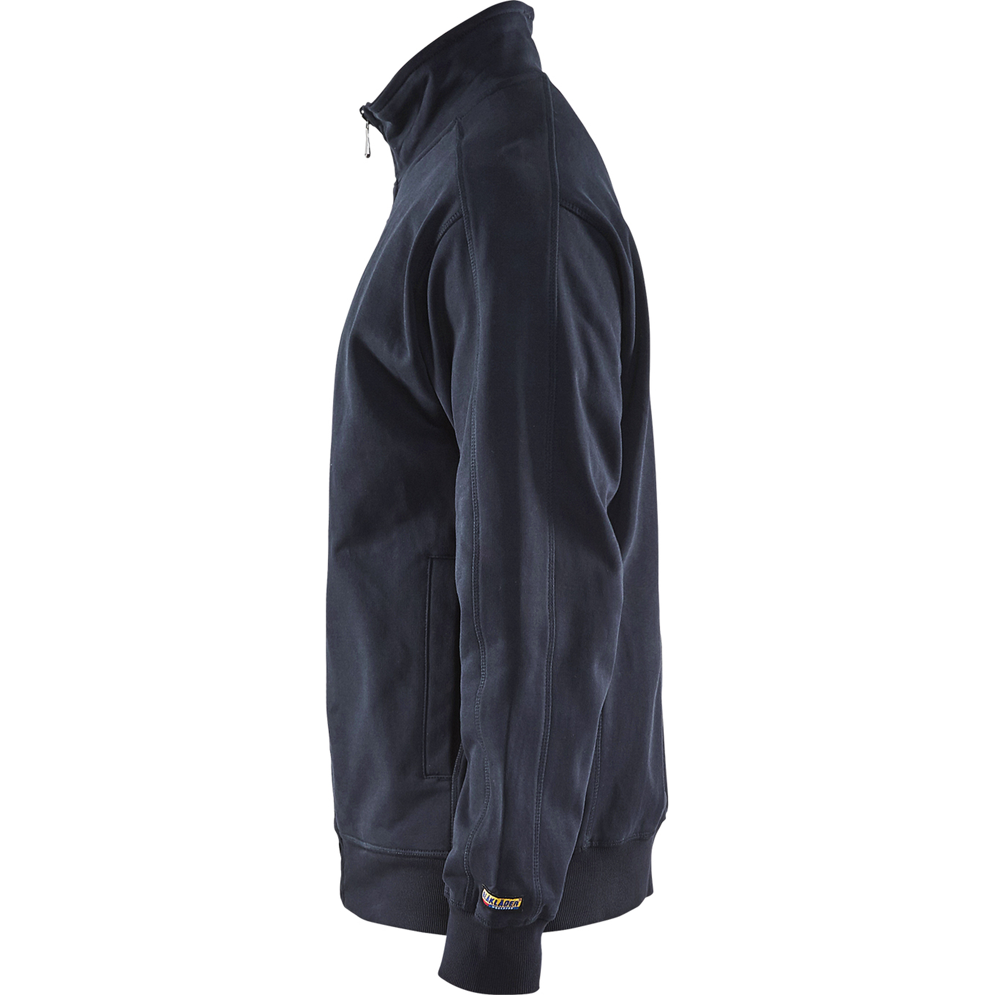 Blaklader Zip Sweatshirt, Dark Navy (3)