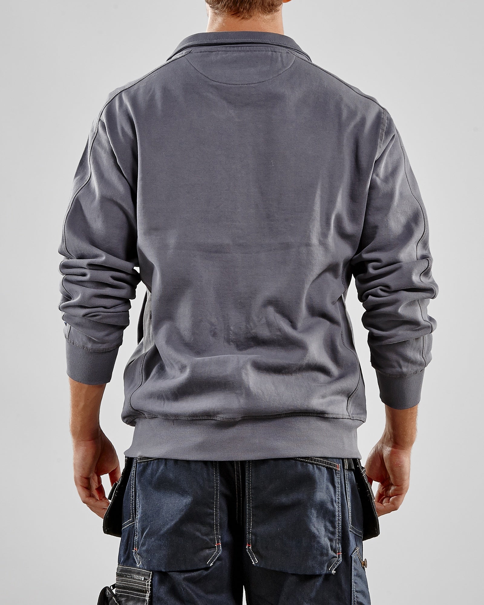 Blaklader Zip Sweatshirt, Grey (5)