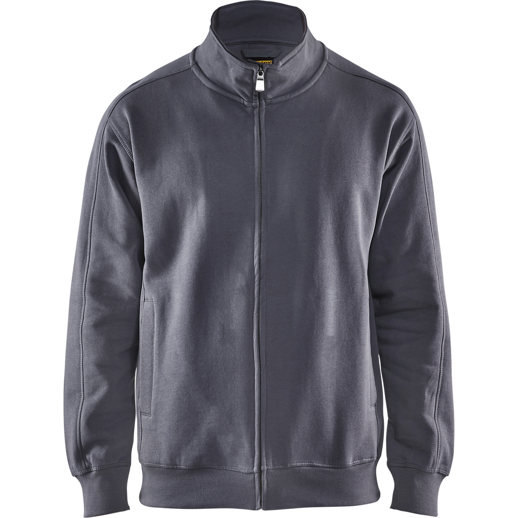 Blaklader Zip Sweatshirt, Grey