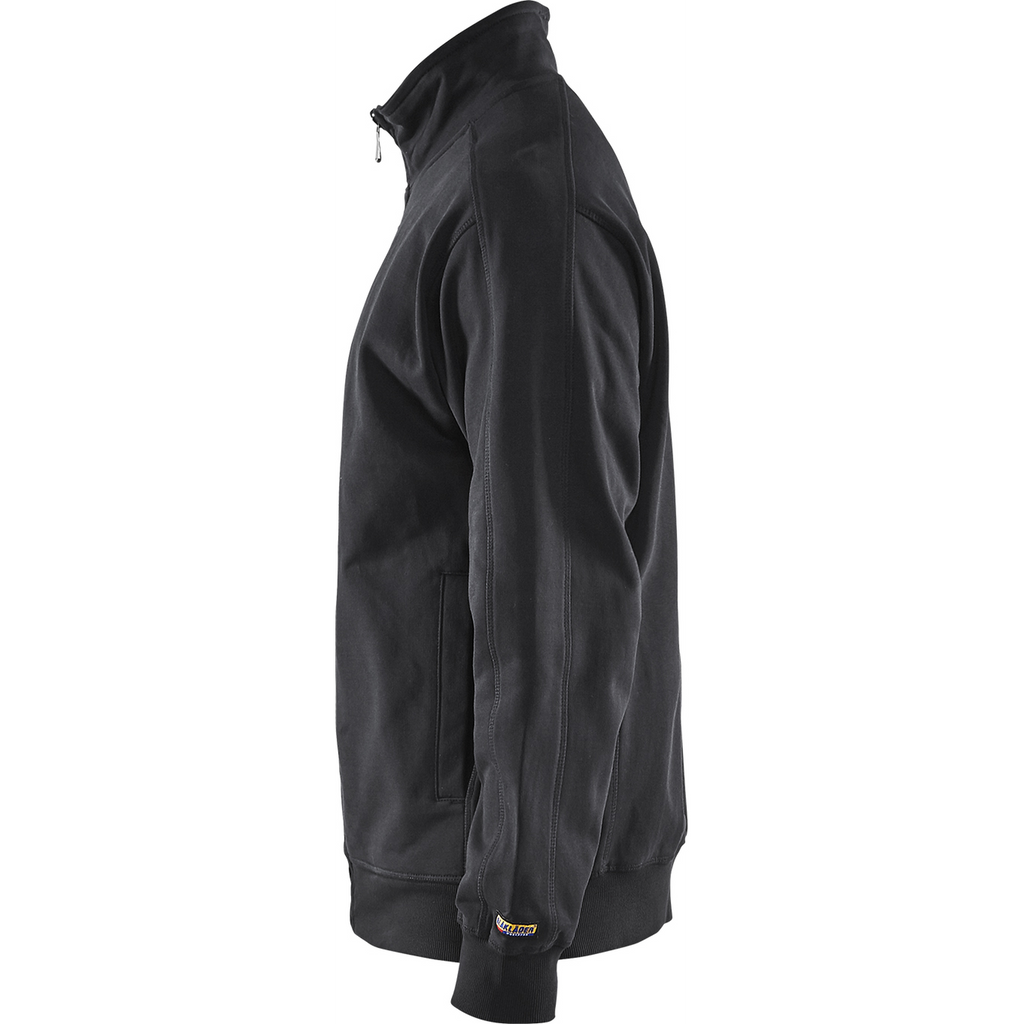 Blaklader Zip Sweatshirt, Black (3)