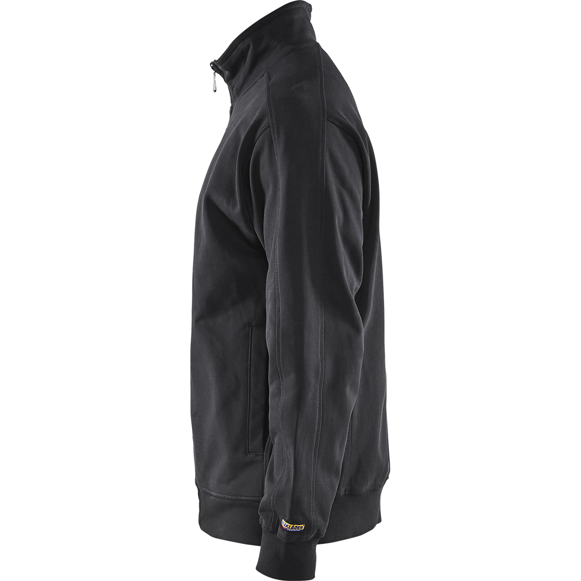 Blaklader Zip Sweatshirt, Black (3)