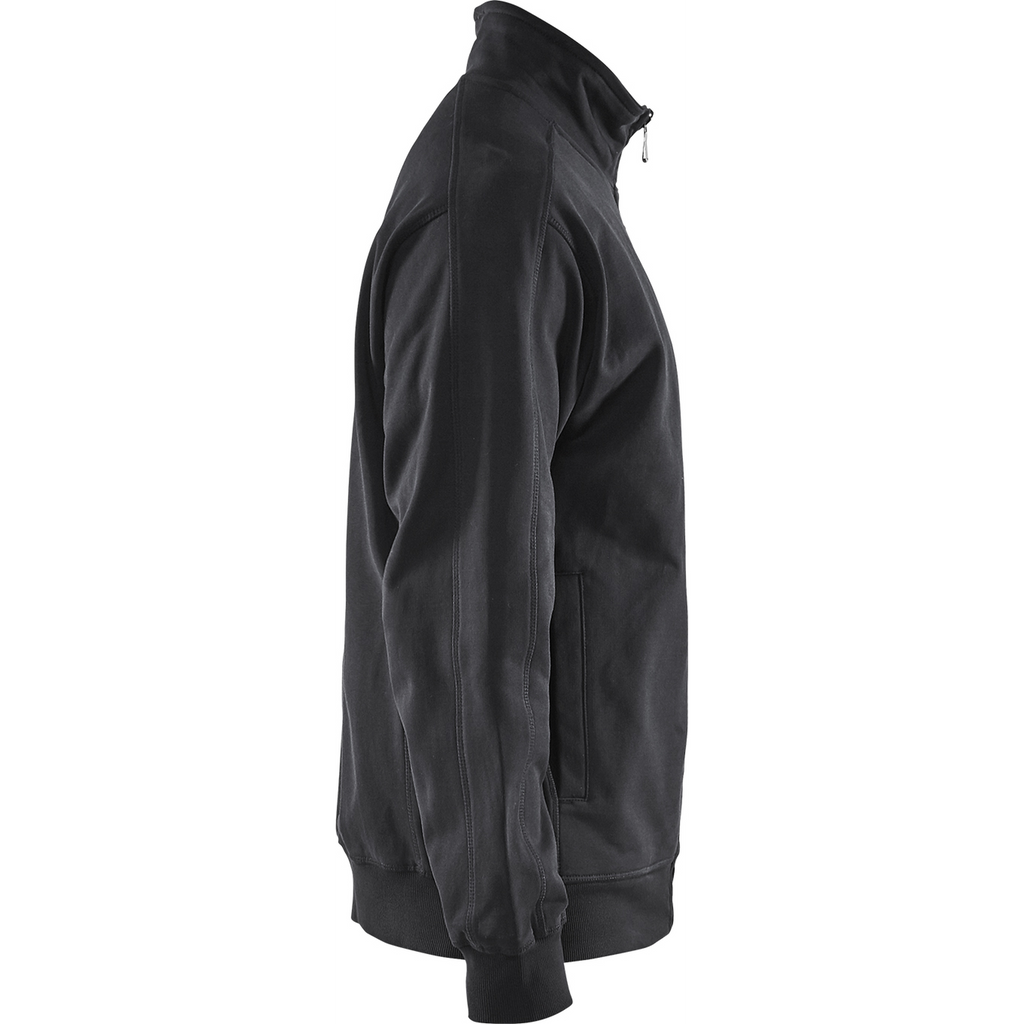 Blaklader Zip Sweatshirt, Black (2)