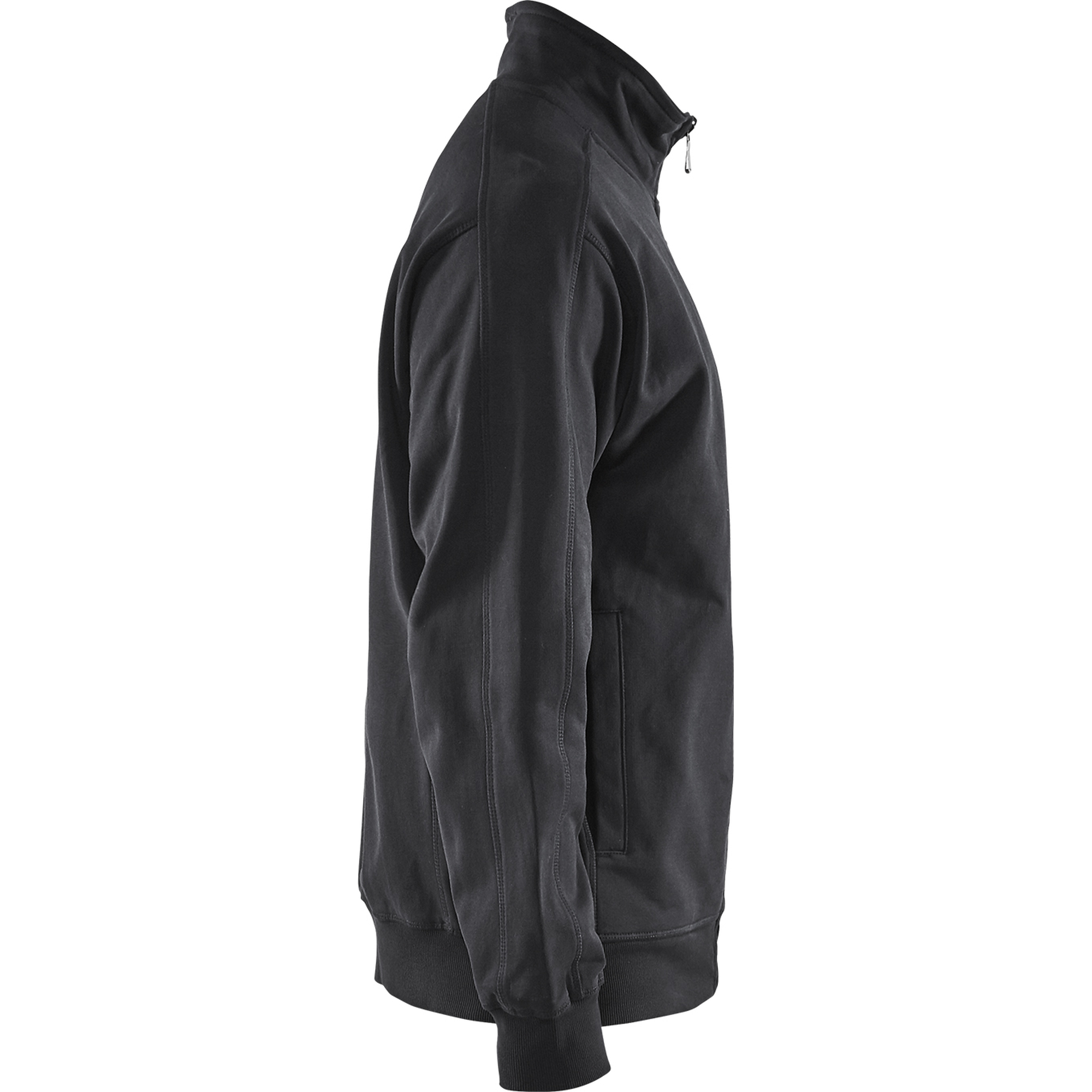 Blaklader Zip Sweatshirt, Black (2)