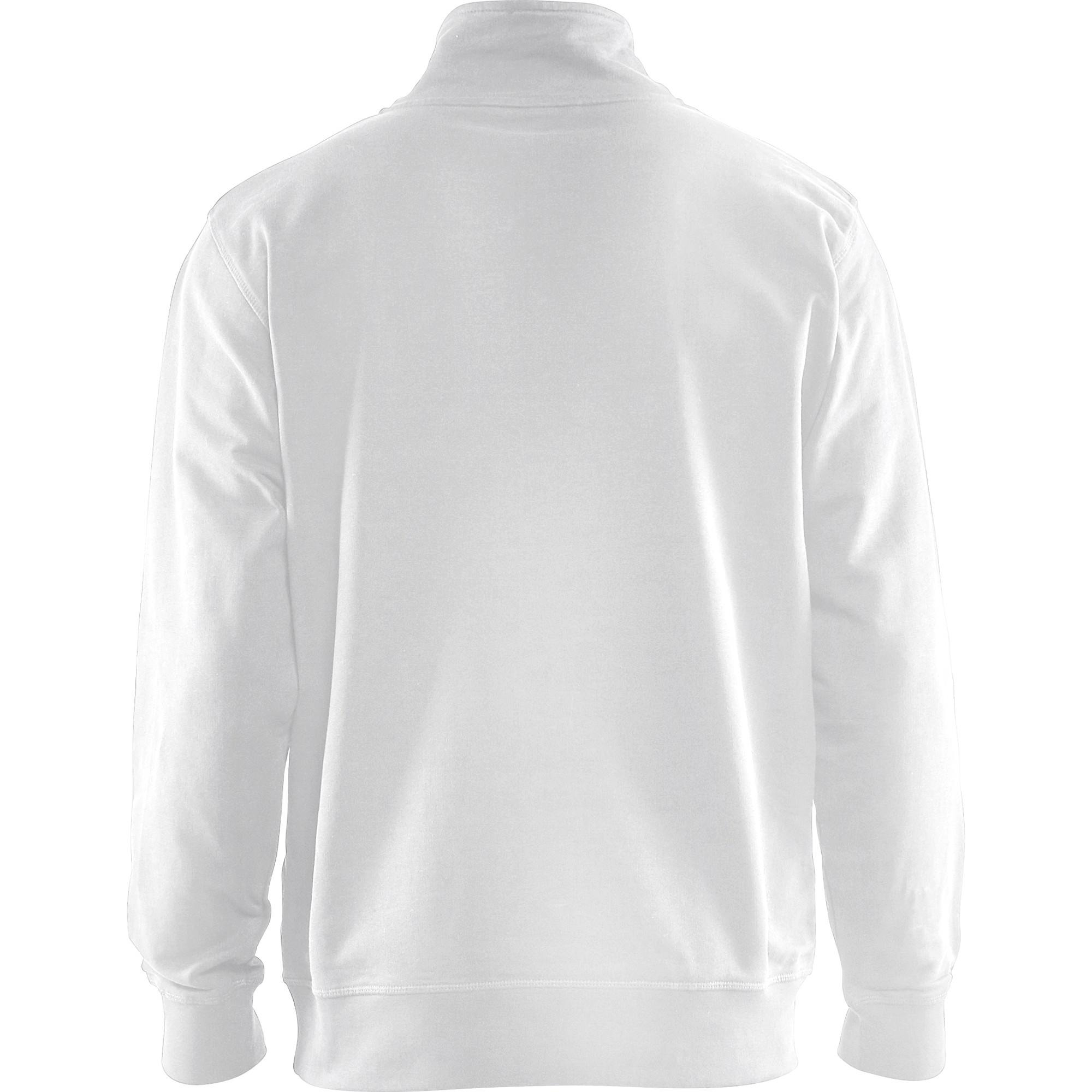 Blaklader Two-Tone Half-Zip Sweatshirt, White/Dark Grey (4)