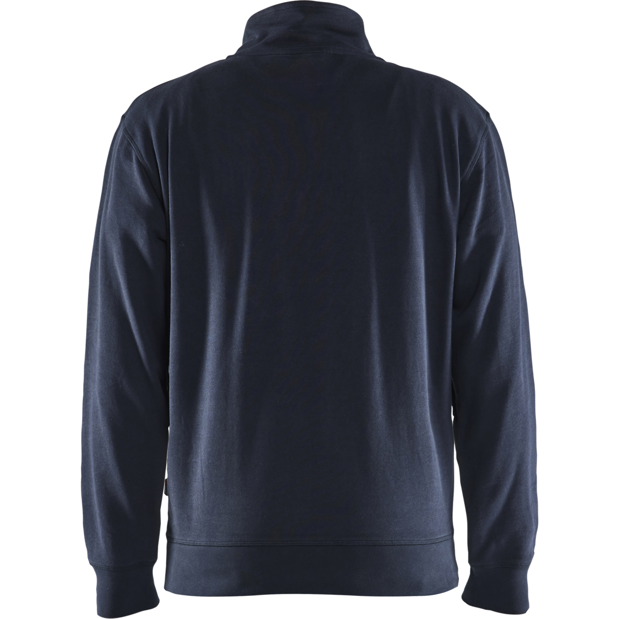 Blaklader Two-Tone Half-Zip Sweatshirt, Dark Navy/Yellow (3)