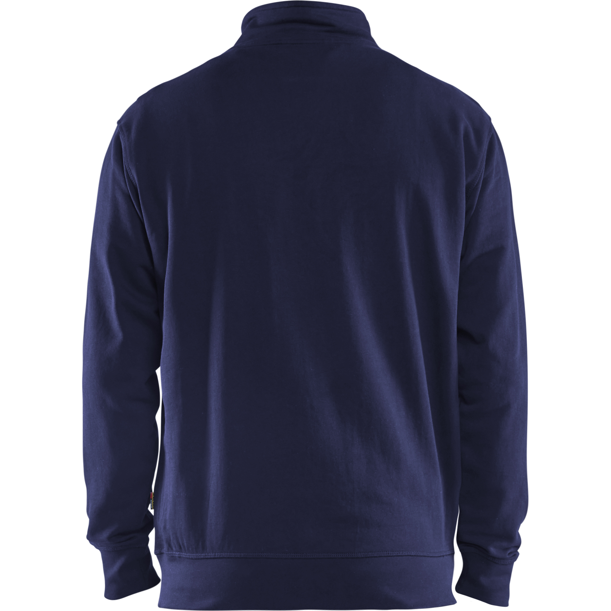 Blaklader Two-Tone Half-Zip Sweatshirt, Navy/Yellow (4)