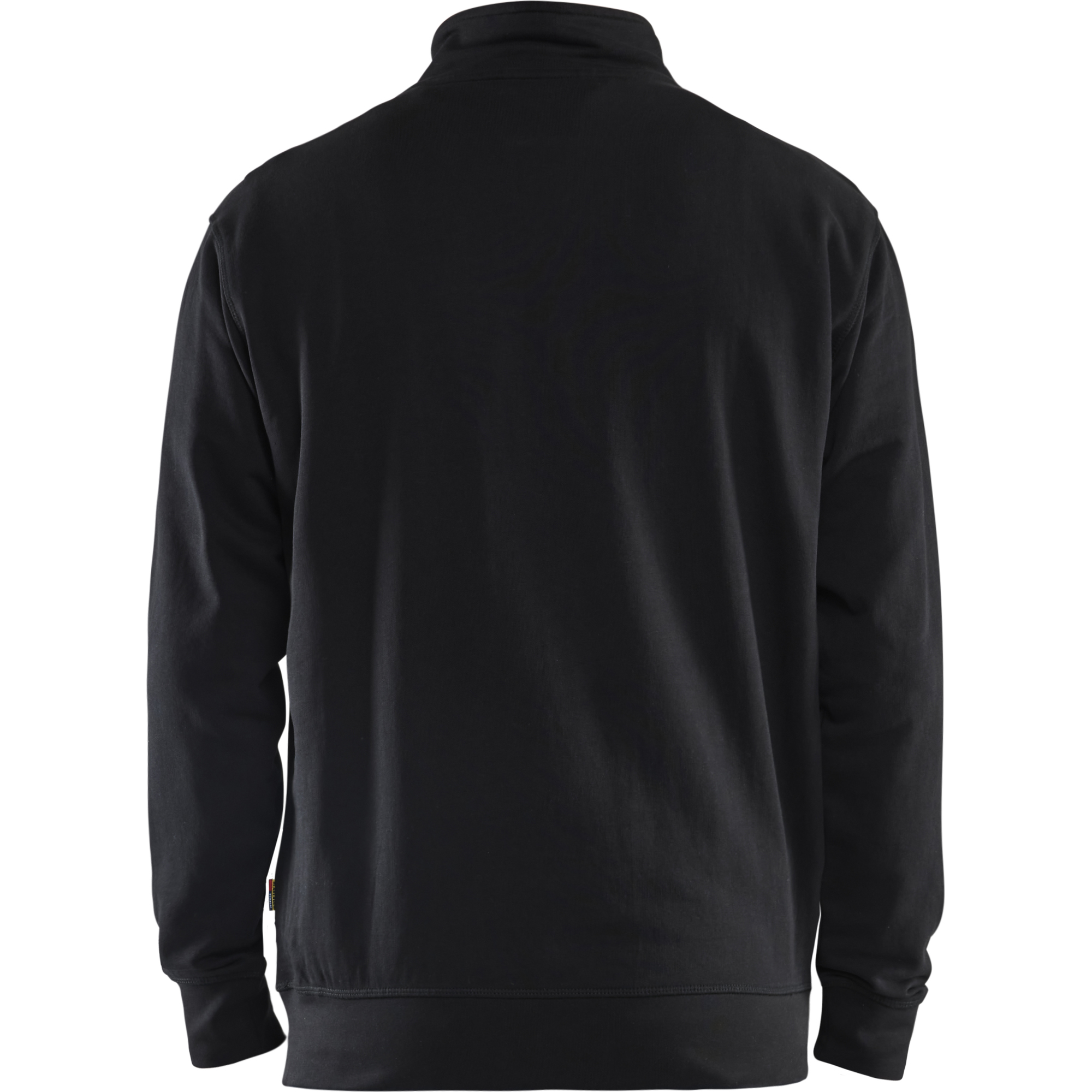 Blaklader Two-Tone Half-Zip Sweatshirt, Black/Yellow (4)