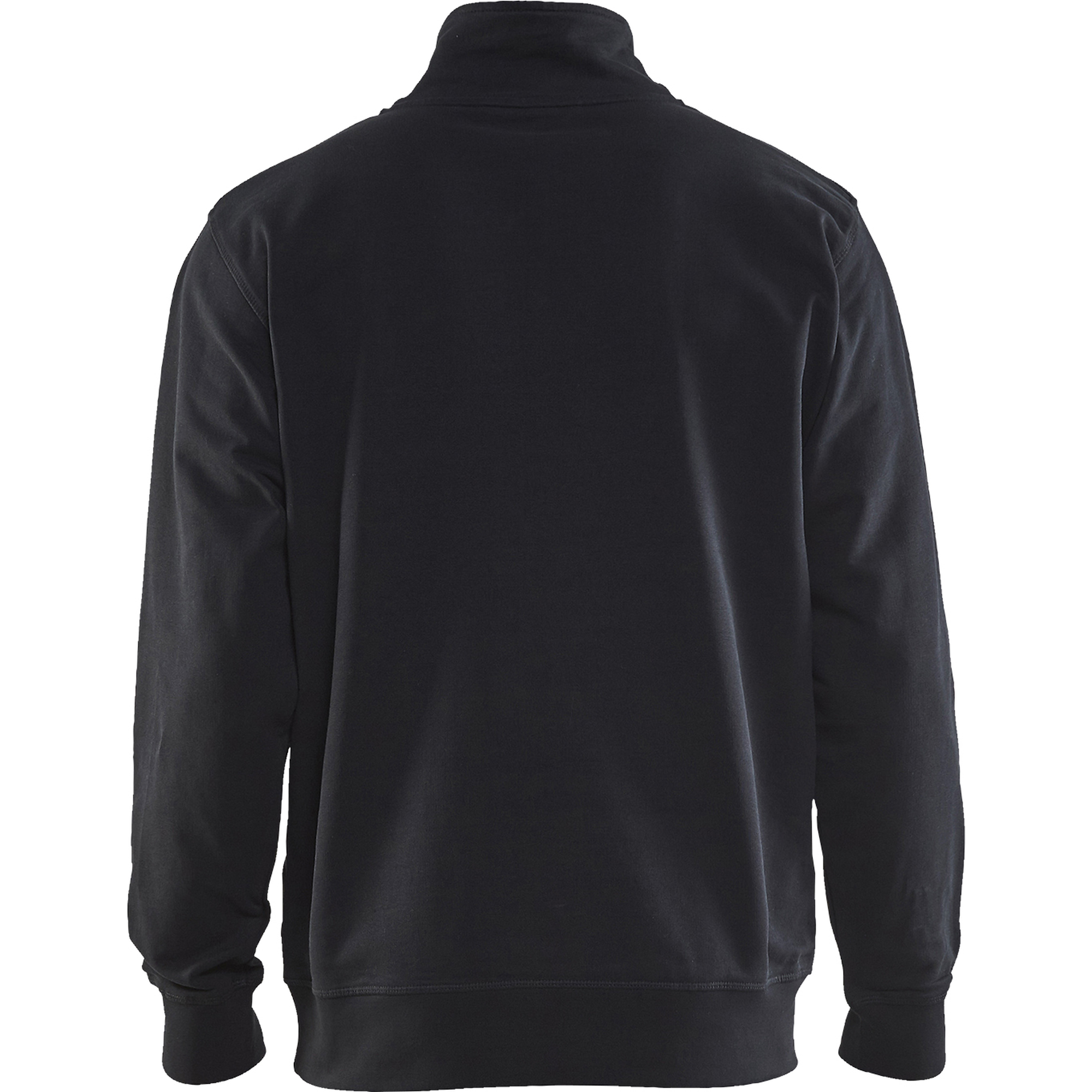 Blaklader Two-Tone Half-Zip Sweatshirt, Black/Medium Grey (3)