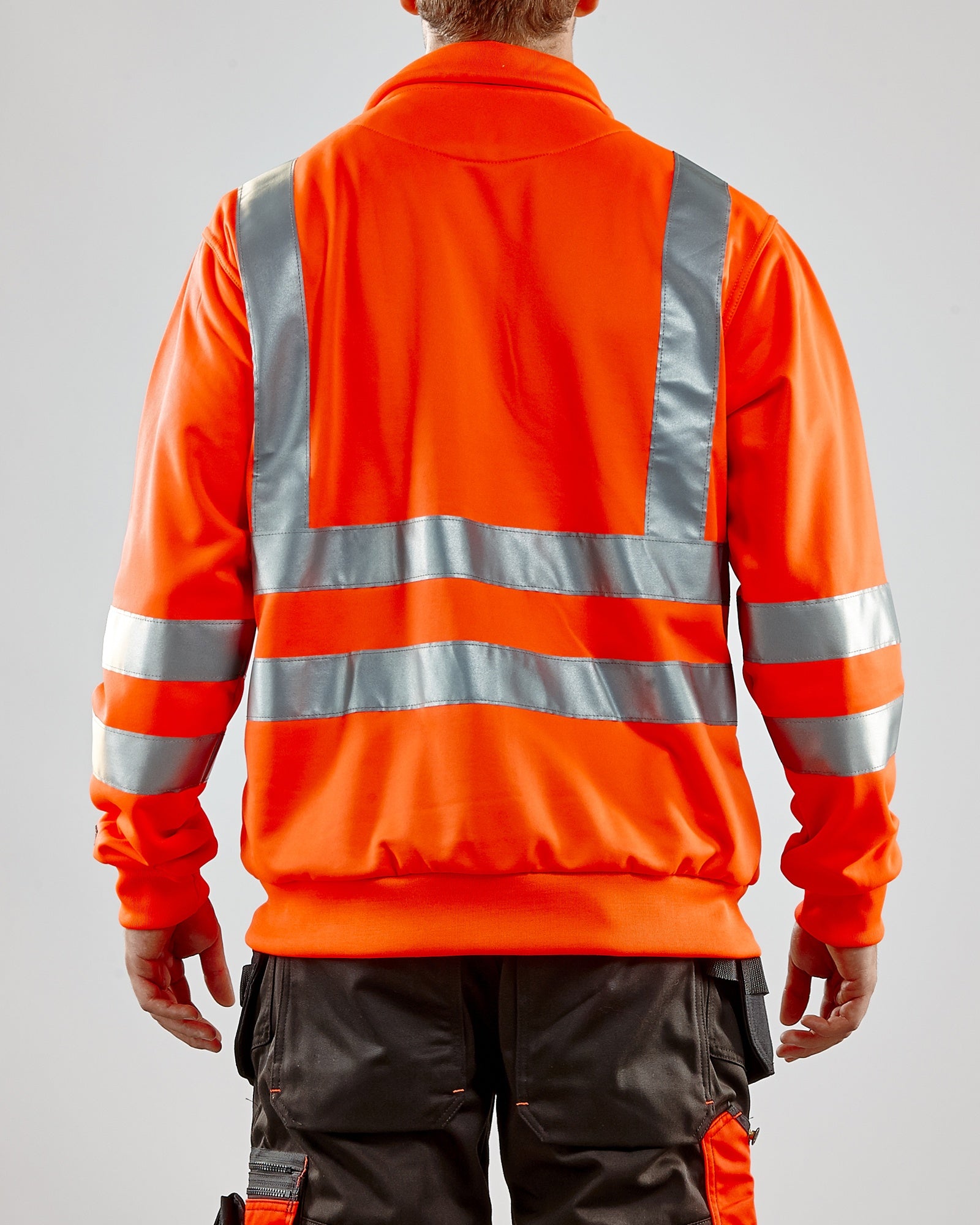 Blaklader High Vis Sweatshirt, Red (5)