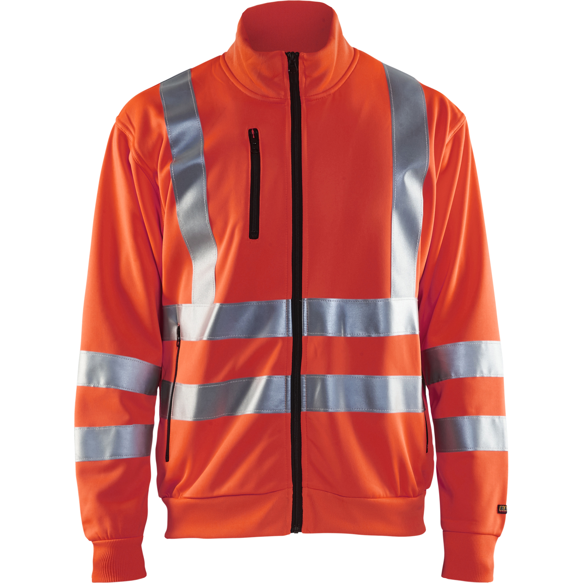 Blaklader High Vis Sweatshirt, Red