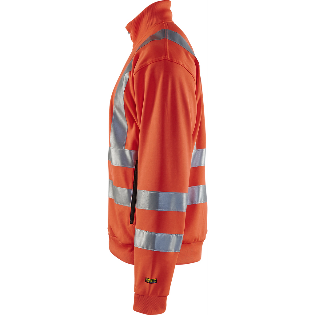 Blaklader High Vis Sweatshirt, Red (3)