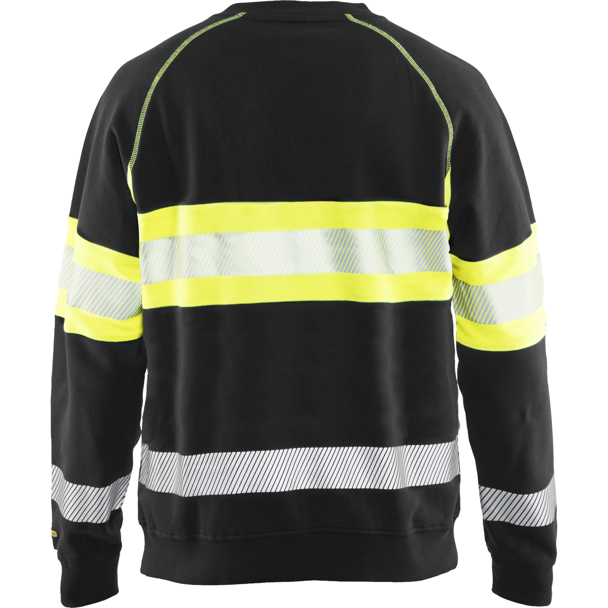 Blaklader High Vis Sweatshirt, Black/Yellow (4)