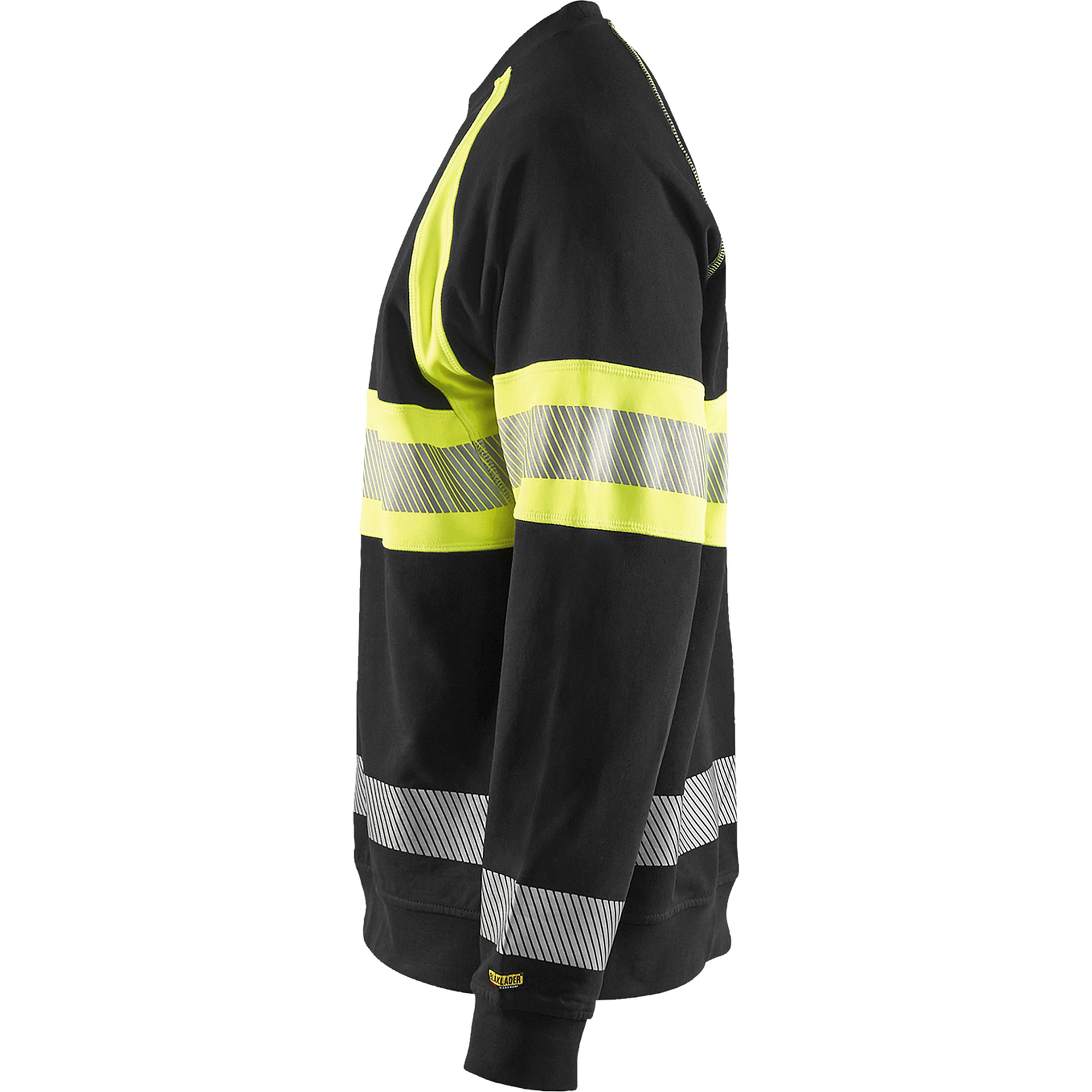 Blaklader High Vis Sweatshirt, Black/Yellow (3)