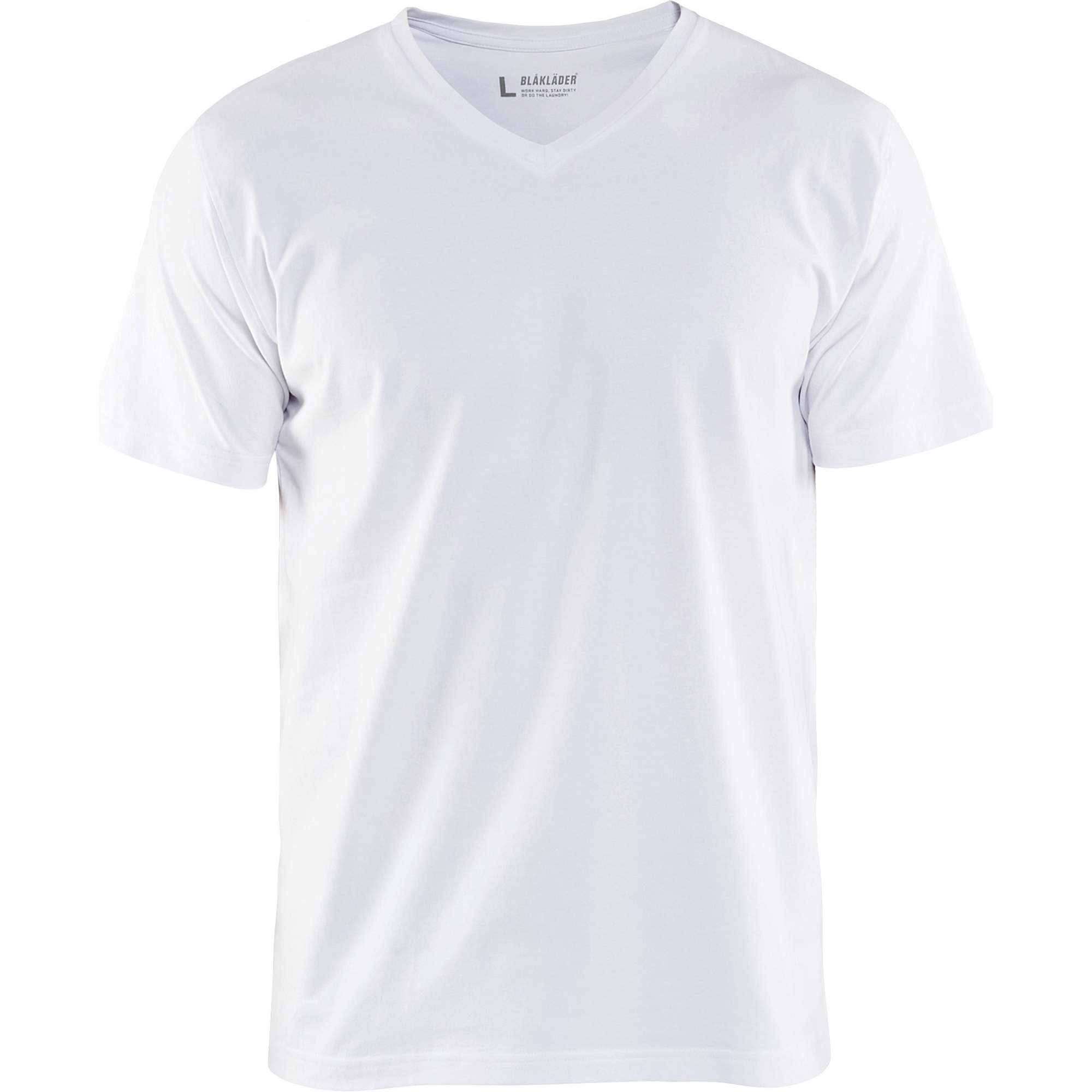Blaklader V-Neck T-Shirt, White