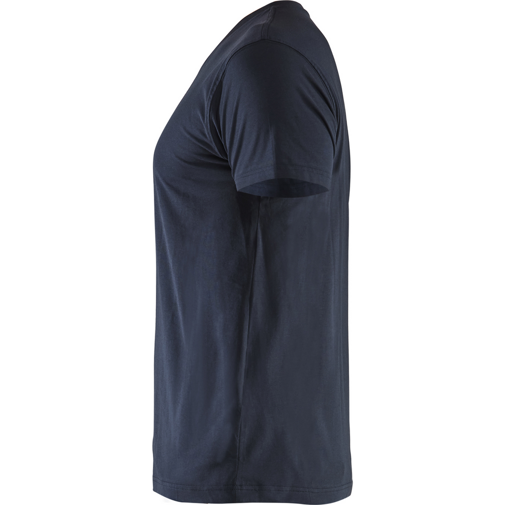 Blaklader V-Neck T-Shirt, Dark Navy (3)