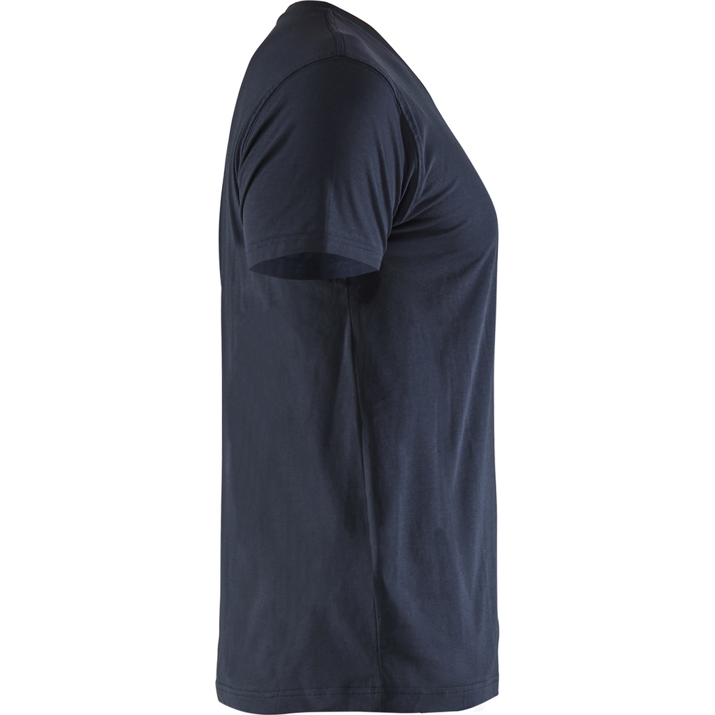 Blaklader V-Neck T-Shirt, Dark Navy (2)
