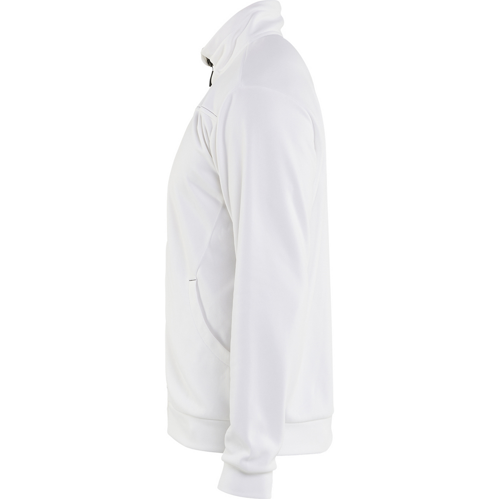 Blaklader Sweat Jacket with Zip, White/Dark Grey (3)