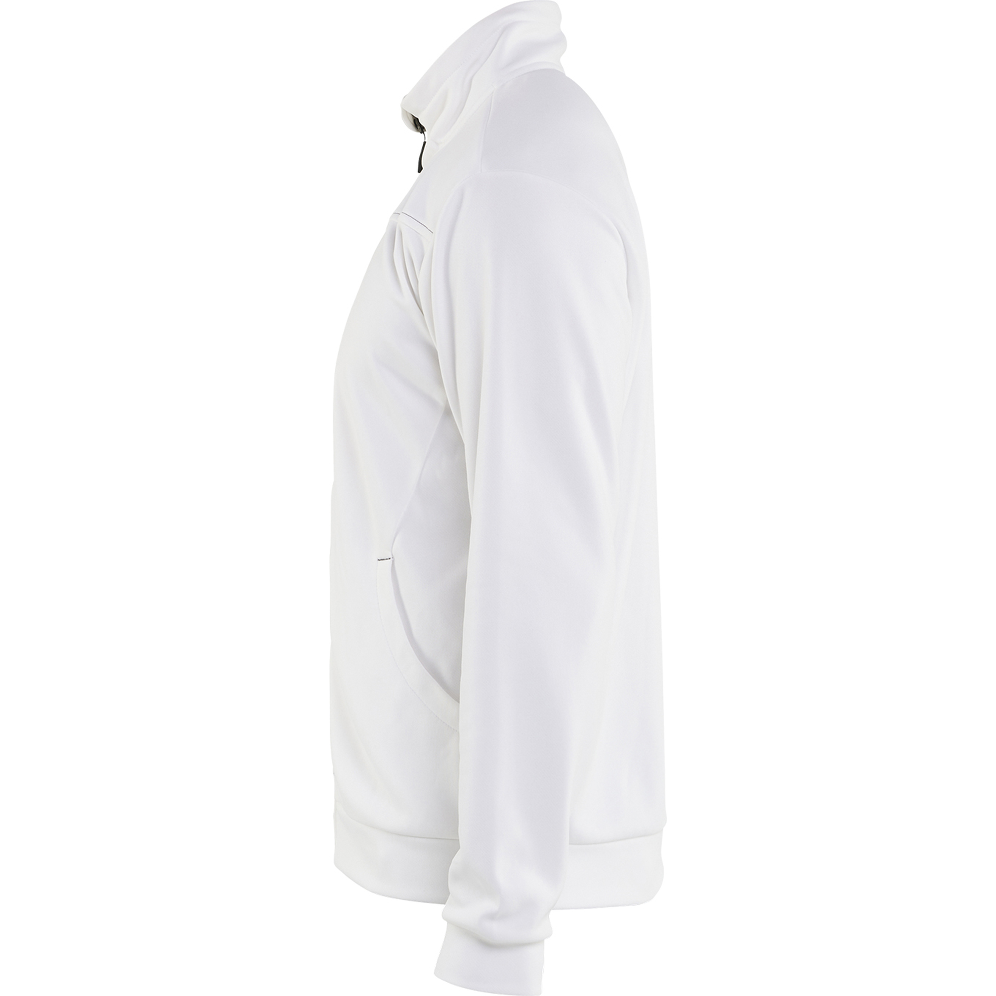 Blaklader Sweat Jacket with Zip, White/Dark Grey (3)