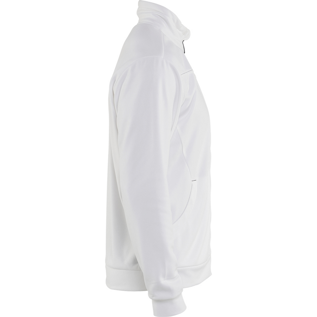 Blaklader Sweat Jacket with Zip, White/Dark Grey (2)