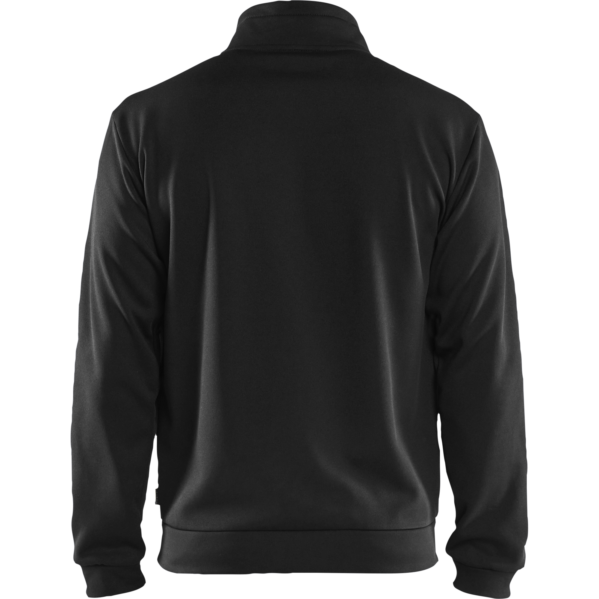 Blaklader Sweat Jacket with Zipper, Black/Yellow (4)