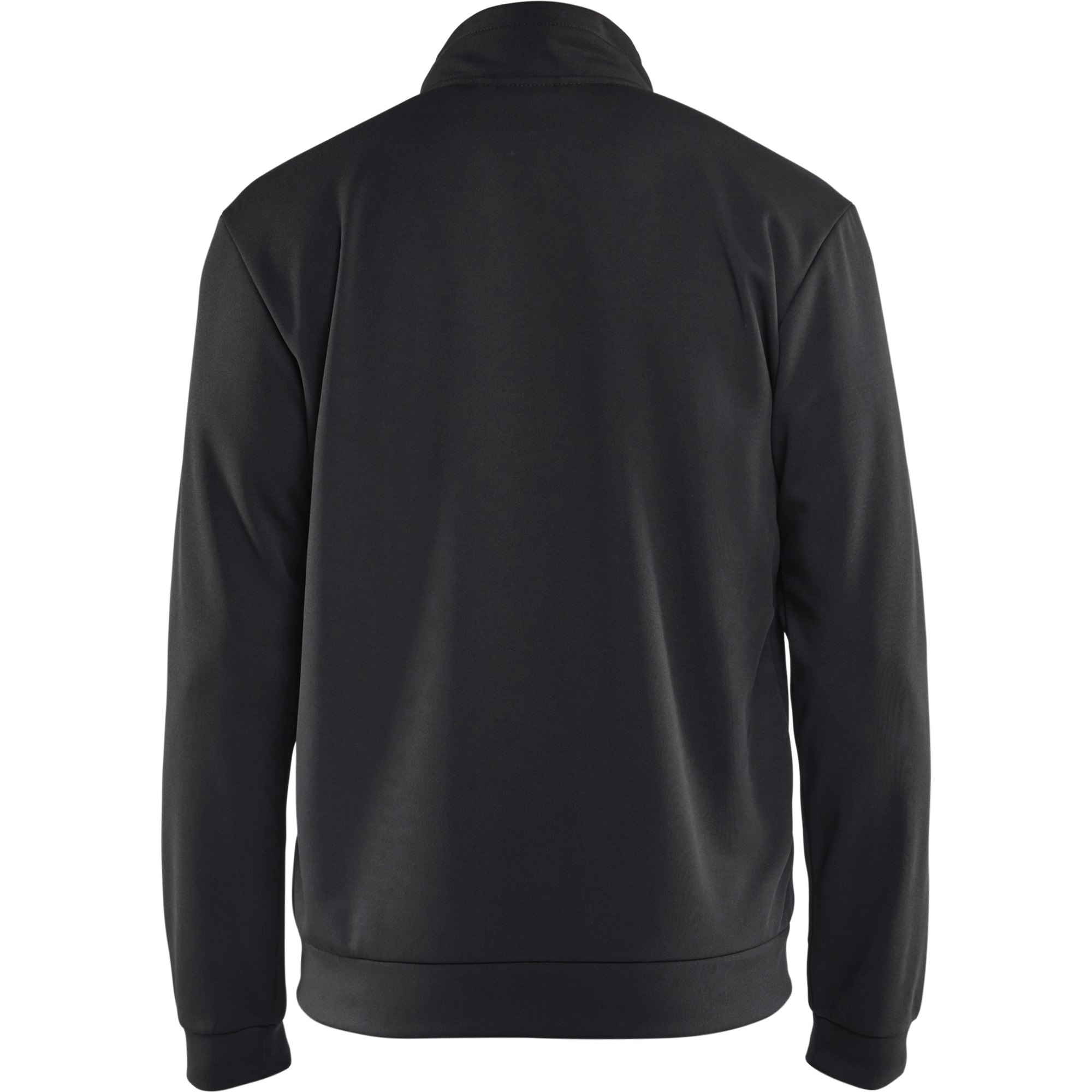 Blaklader Zip Sweat Jacket, Black/Red (4)
