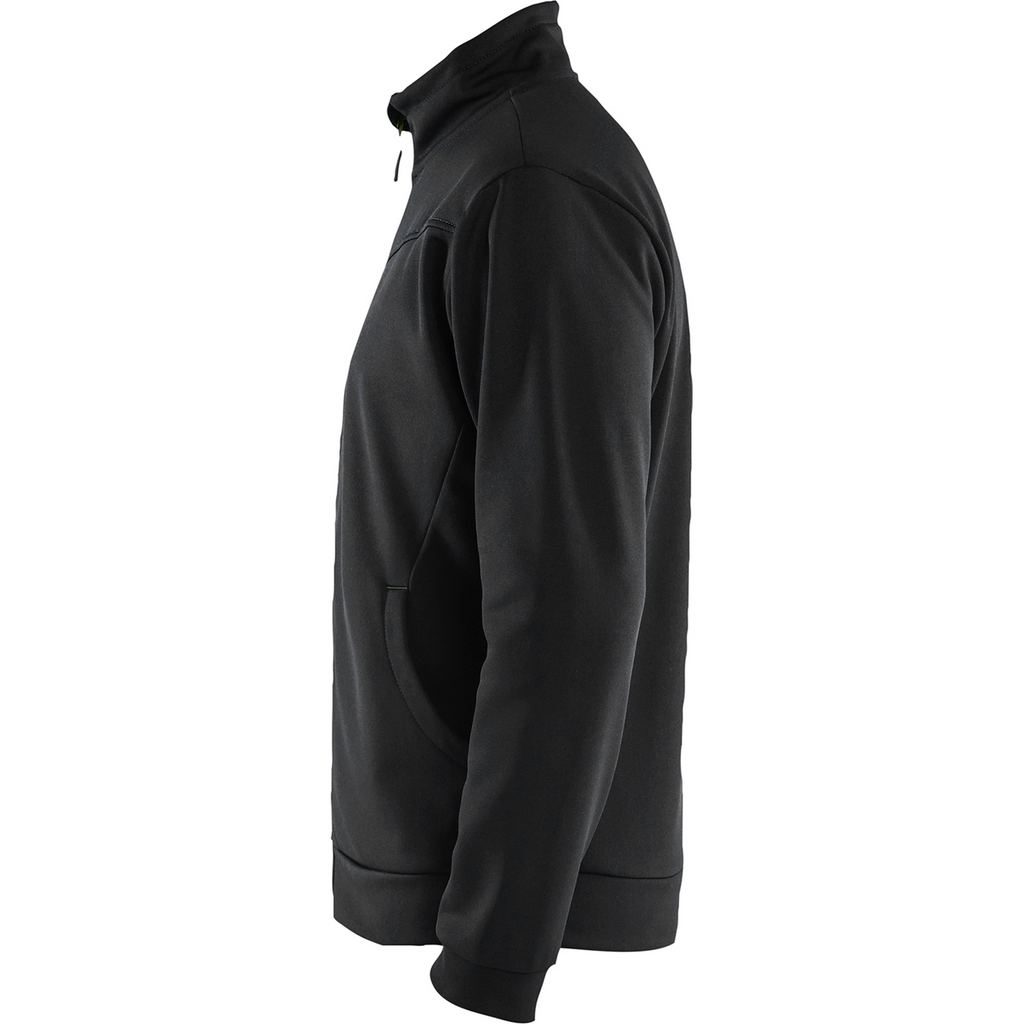 Blaklader Sweat Jacket with Zip, Black/Dark Grey (3)
