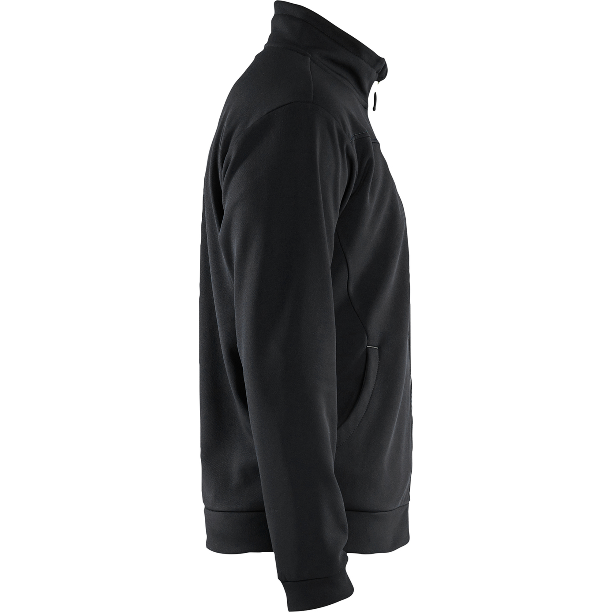 Blaklader Sweat Jacket with Zip, Black/Dark Grey (2)