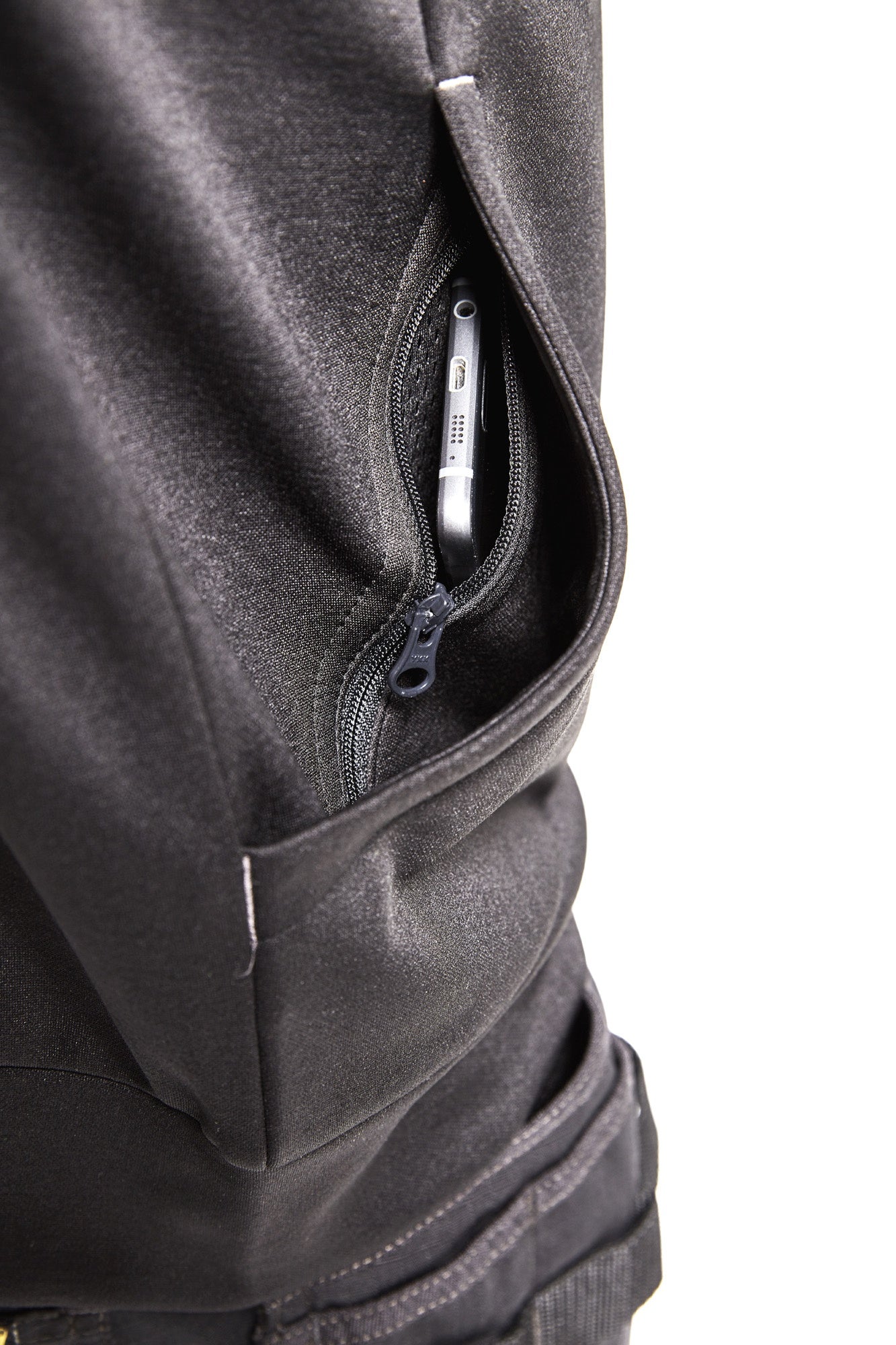 Blaklader Sweat Jacket with Zip, Black/Dark Grey (6)