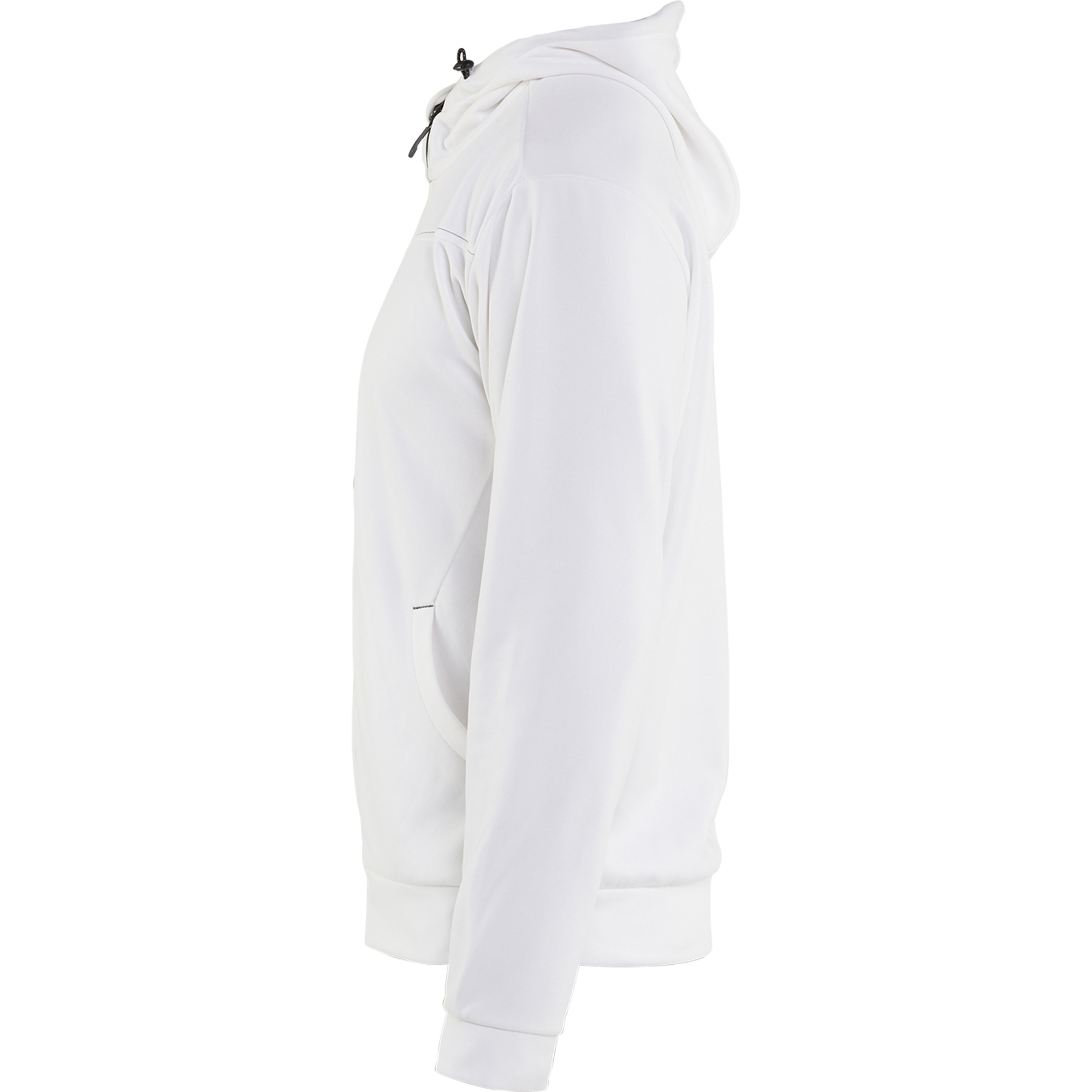Blaklader Zip Hoodie, White/Dark Grey (3)