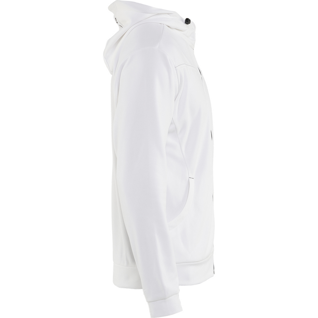 Blaklader Zip Hoodie, White/Dark Grey (2)