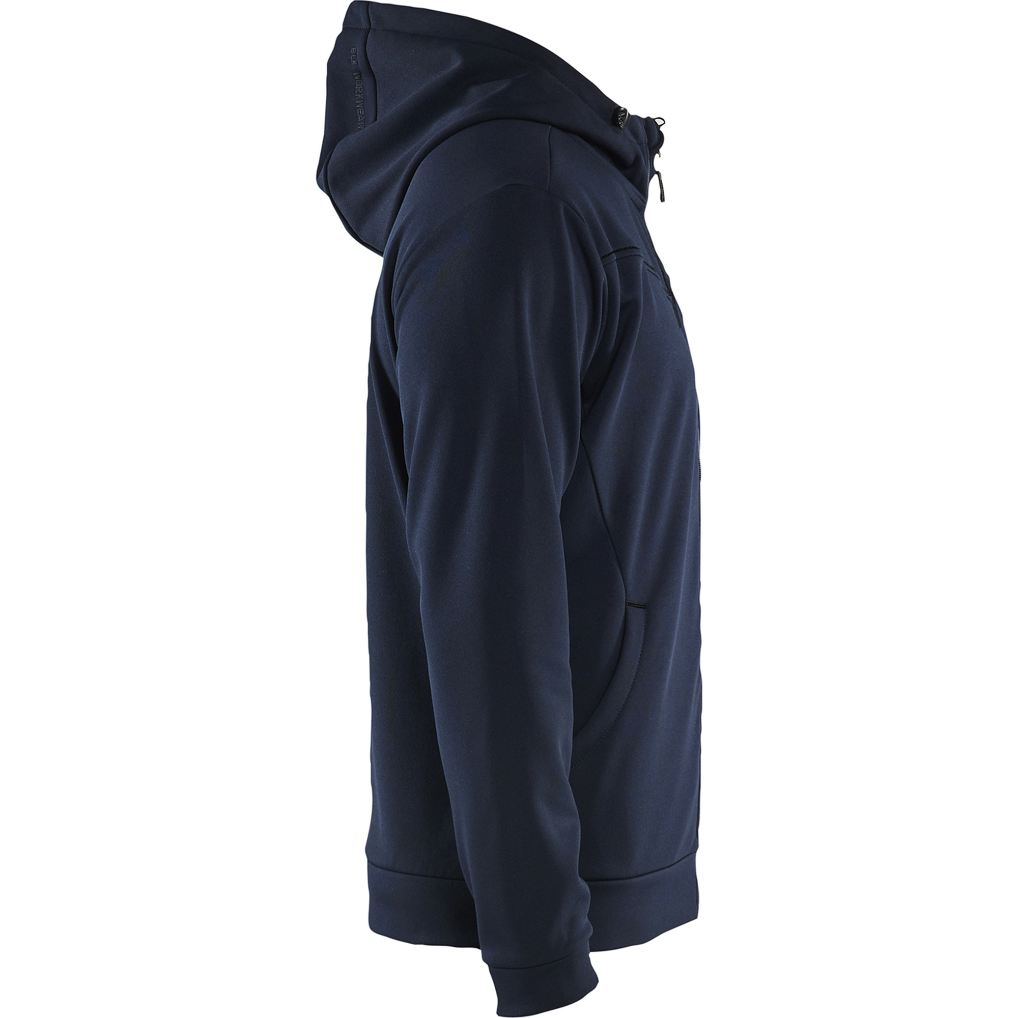 Blaklader Zip Hoodie, Dark Navy/Black (2)