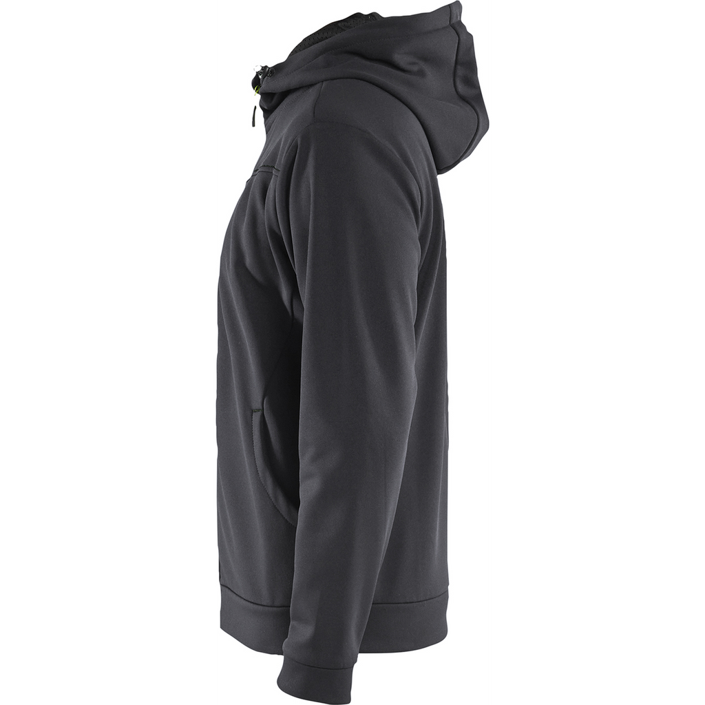 Blaklader Zip Hoodie, Medium Grey/Black (3)